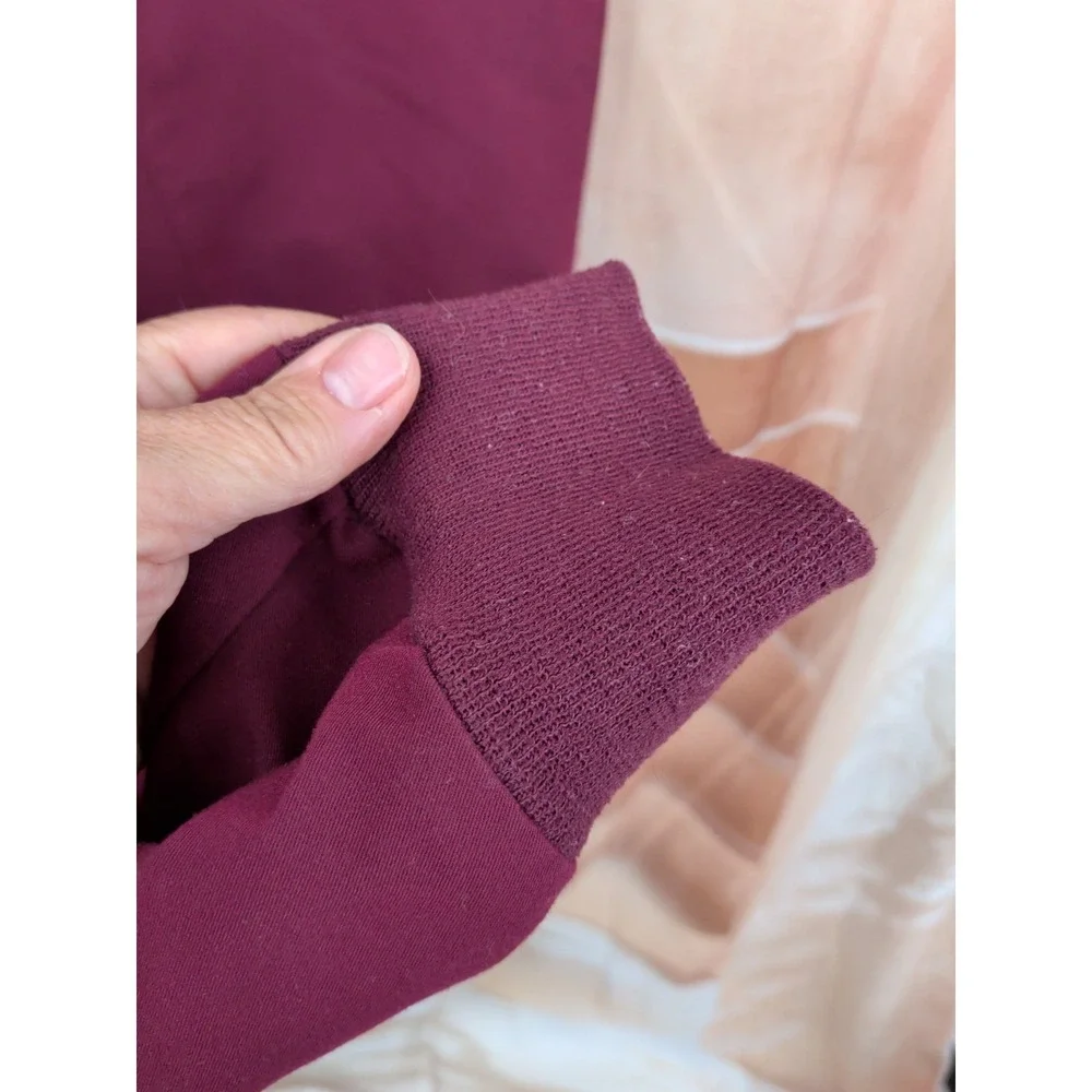 Figs Tansen Jogger Scrub Pants in Burgundy